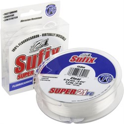 Sufix Super 21 Fluorocabon 50 meter - 0,30 mm/6,30 kg